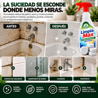 LimpiaMax™ | Limpieza Profunda para Múltiples Superficies