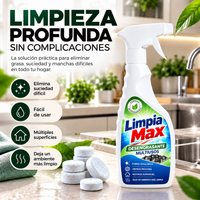 LimpiaMax™ | Limpieza Profunda para Múltiples Superficies