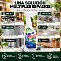 LimpiaMax™ | Limpieza Profunda para Múltiples Superficies